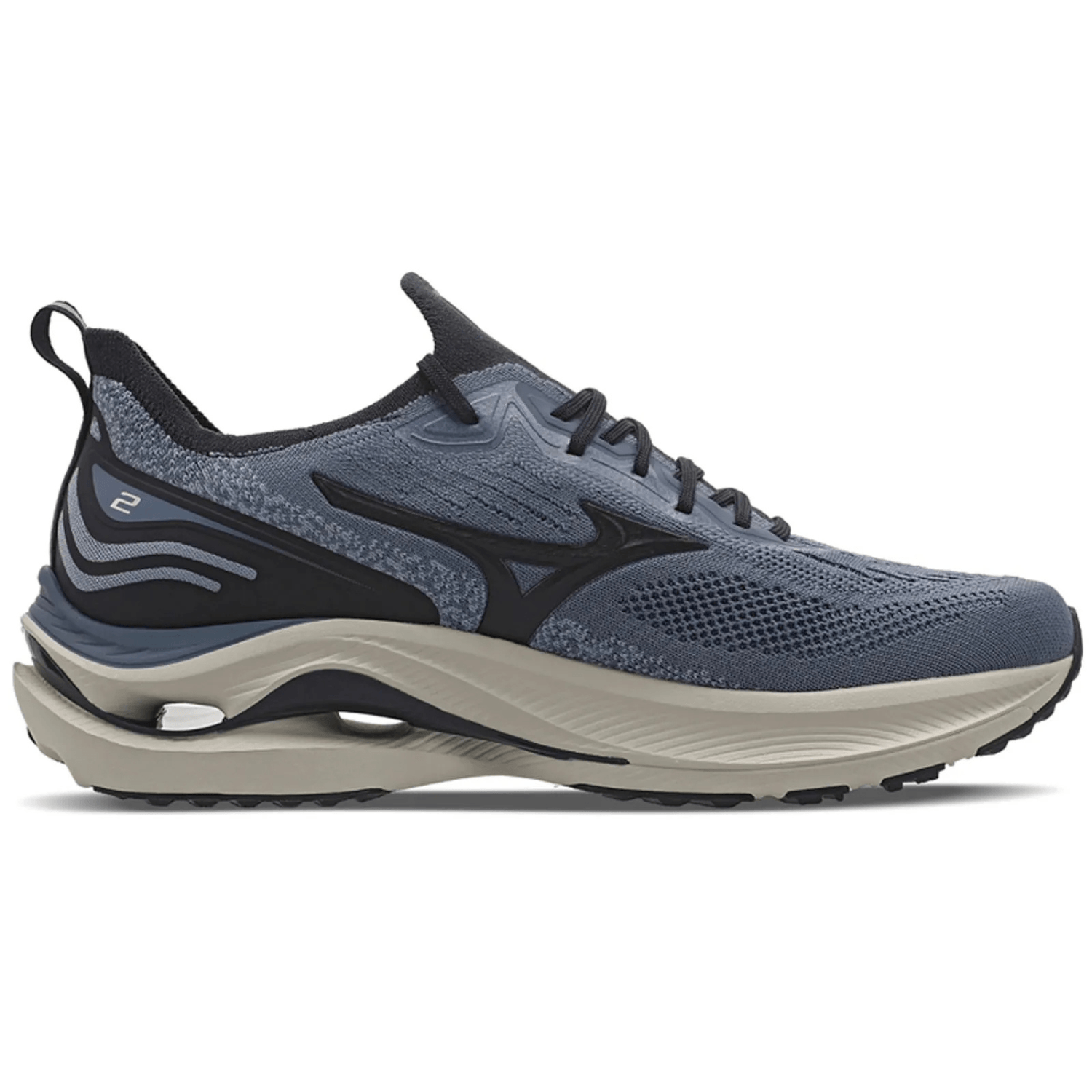 Tênis Mizuno Wave Rebellion Flash 2 conforto e amortecimento