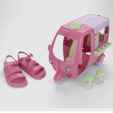 Sandália Infantil Feminina Barbie - 23221-BP751