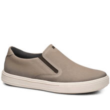 Tênis Casual Pegada Masculino em Couro Areia - 111504-06