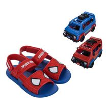 Sandália Infantil Masculina Homem-Aranha - 23222-BM653