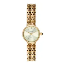 Relógio Feminino Dourado Clássico Mondaine - 32868LPMVDM1
