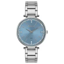 Relógio Feminino Analógico Azul Redondo Seculus - 44307L0SVNS4