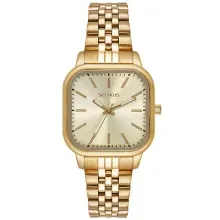 Relógio Feminino Dourado Minimalista Seculus - 44284lpsvds1