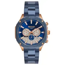 Relógio Masculino Azul Cronógrafo Seculus - 44314GPSVVA1