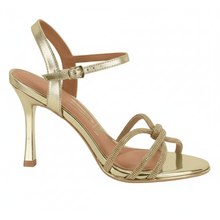 Sandália Feminina Vizzano Salto Fino Com Strass - 655220330590